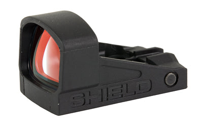 Shield Sights SMSC-4MOA-GLASS Compact Mini Sight, 4 MOA Red Dot, Glass Lens, Black