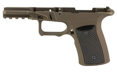 Sharps Bros. Ruger RXM Grip Module, 7075-T6 Aluminum, Bronze Cerakote Finish, Black Aluminum Panels