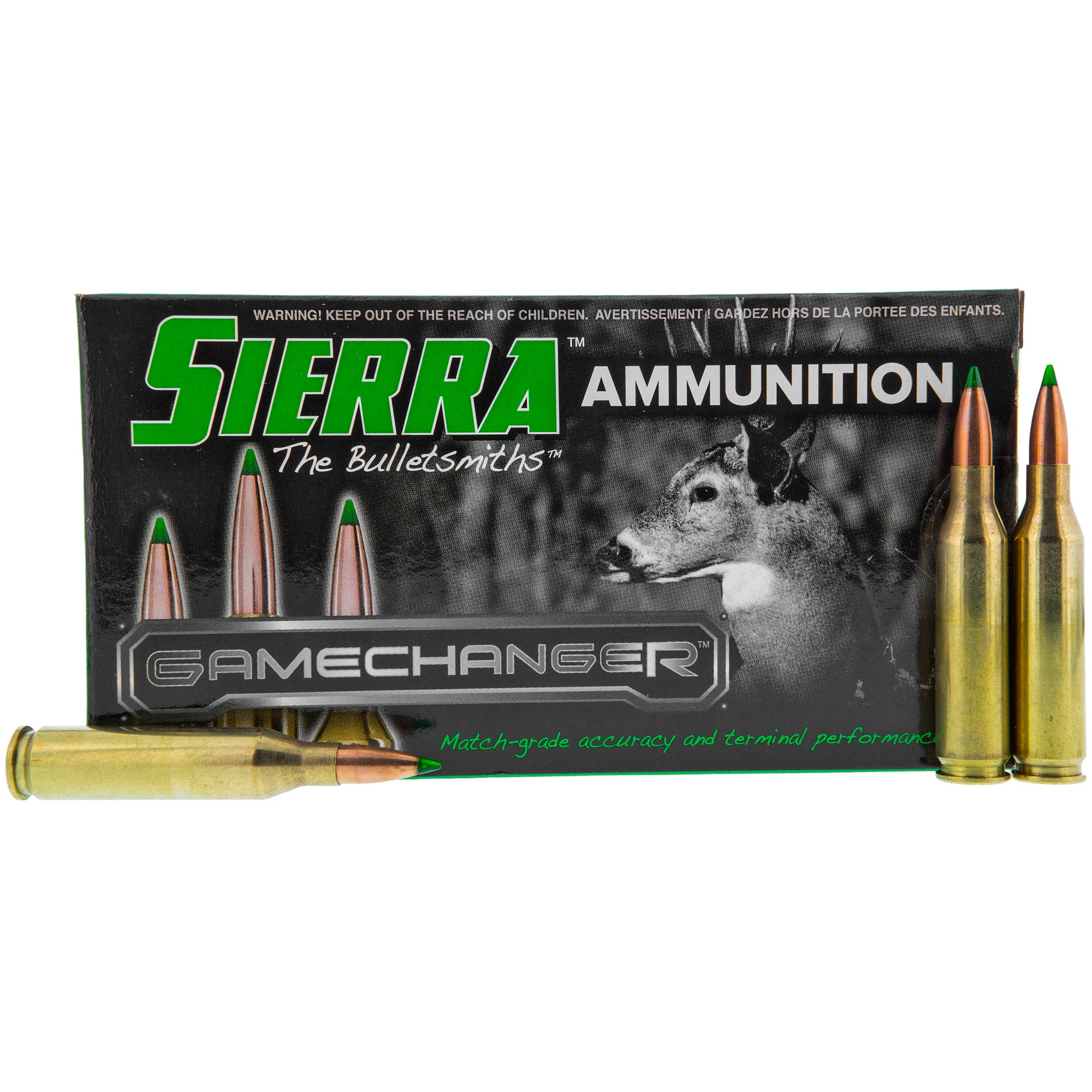 Sierra GameChanger Sierra Tipped GameKing 90 Grain .243 Winchester 3200 fps 612710134250