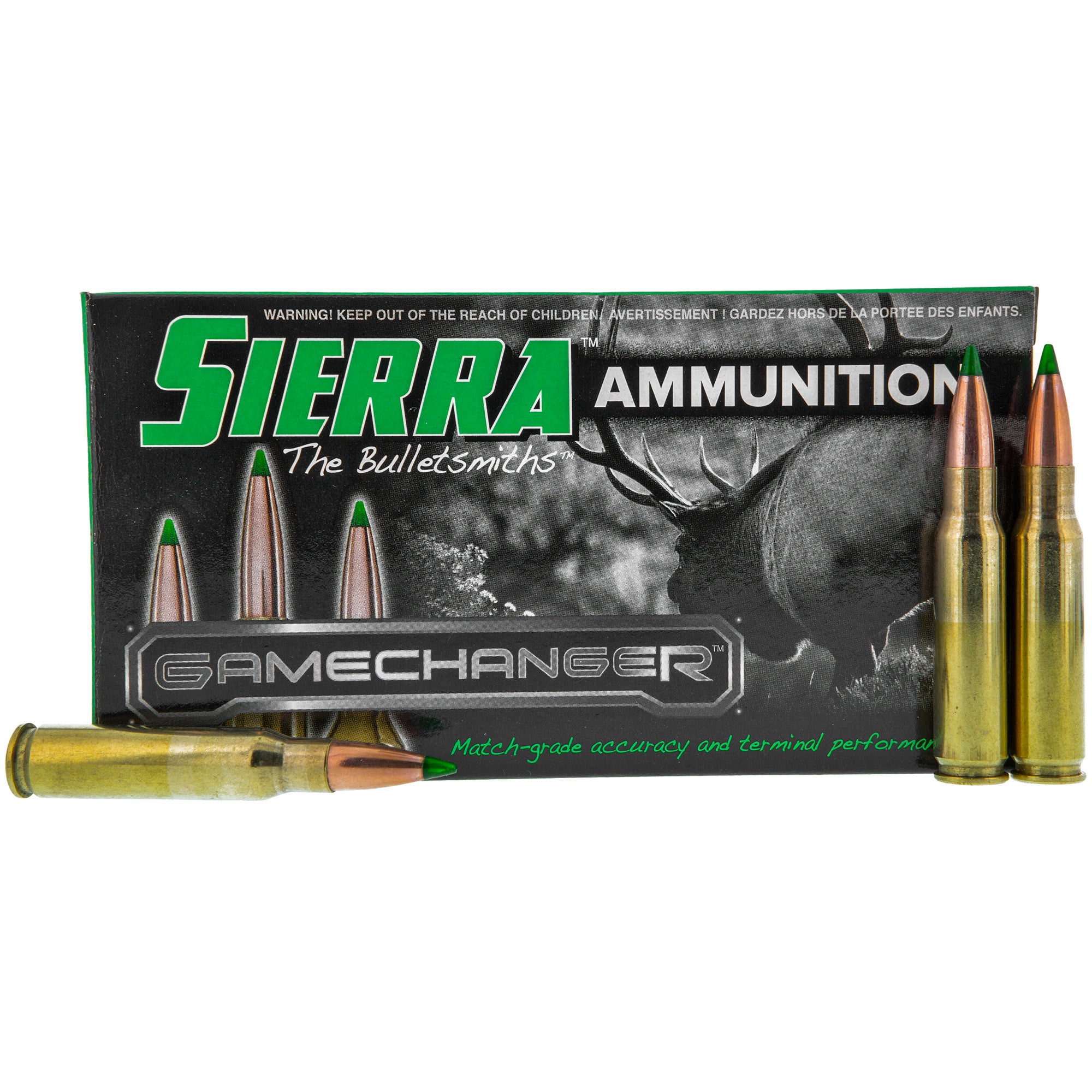 Sierra GameChanger Sierra Tipped GameKing 165 Grain .308 Win / 7.62x51mm 2680 fps 612710134410