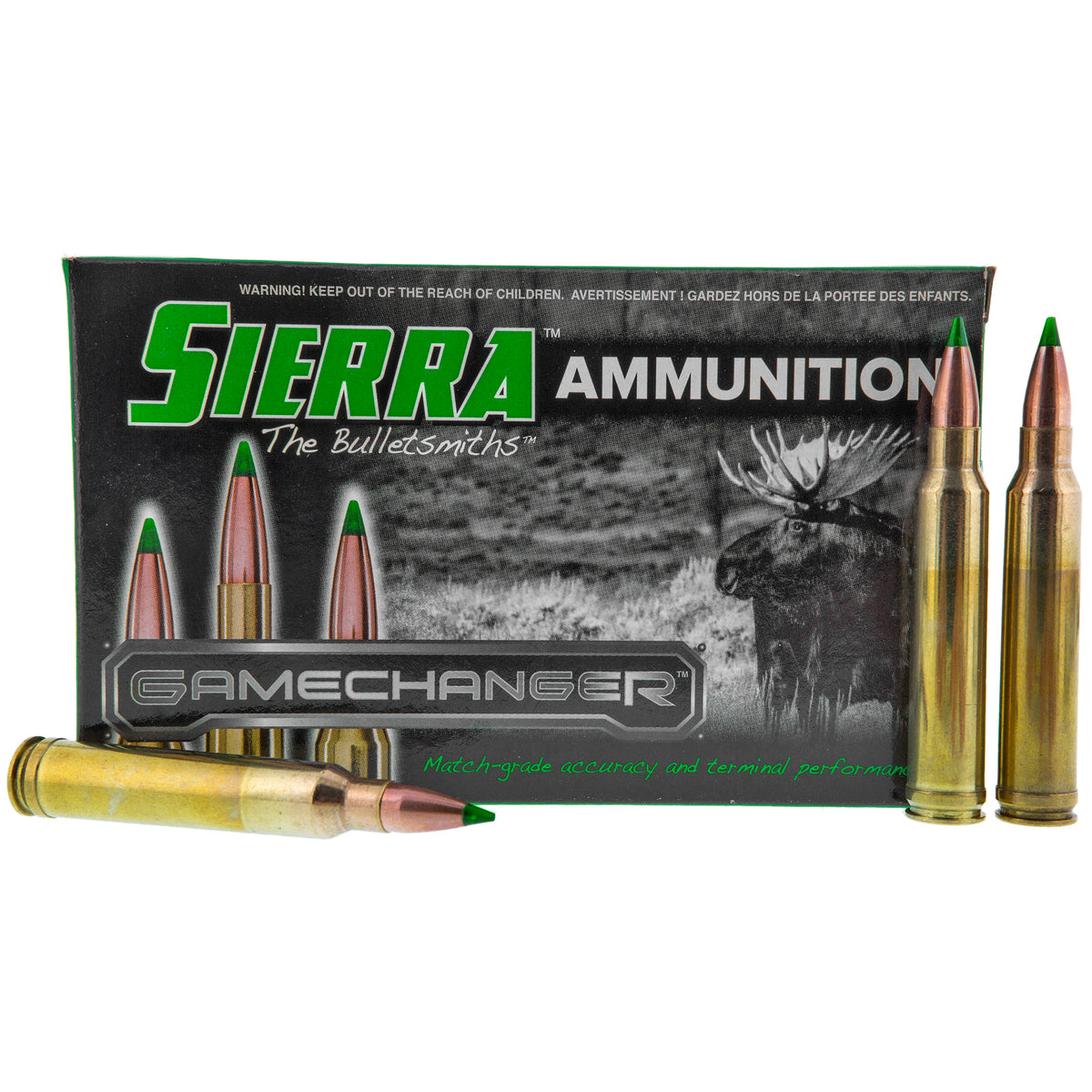 Sierra GameChanger Sierra Tipped GameKing 180 Grain .300 Winchester Mag 2960 fps 612710134946