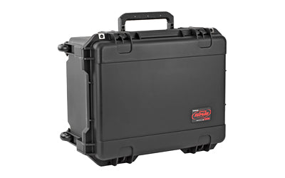 SKB Sports iSeries Eight Pistol Transport Case, Polypropylene, Black 3I-2015-10B-M, 20.5"x15.5"x10"