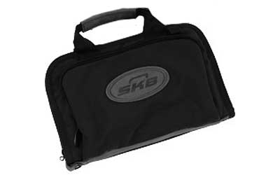 SKB Sports Dry-Tec Pistol Bag, 11"x7", Black, Two-Layer Moisture-Wicking Padding, Slide-Through Lock System