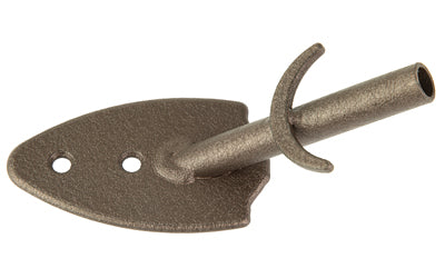 Skull Hooker Brown Flush Wall Trophy Mount, Specialized Prong System, Powder Coat Finish