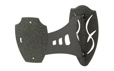 Skull Hooker Single Shoulder Animal Trophy Mount, 8" Swing Arm, 35 lb Capacity, Black Powder Coat Finish