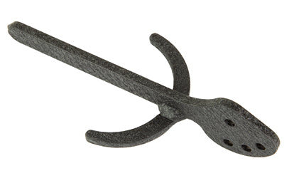 Skull Hooker Large Trophy Tree Prong, Steel Construction, Black SKH-TT-LRG-PRG