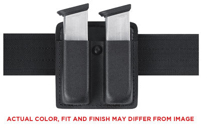 Safariland Model 73 Double Magazine Belt Pouch, Glock 17 Magazines, 2.25" Belt, STX Tactical Black Finish