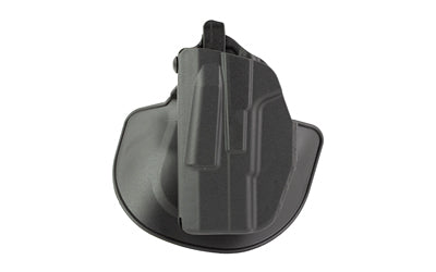 Safariland 7378 7TS ALS Outside the Waistband Paddle & Belt Loop Holster, Glock 43/43X/Springfield Hellcat, LH Black