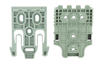 Safariland QUICK-KIT2 Quick Locking System, 1 QLS 19 Fork & 1 QLS 22L Plate, Foliage Finish