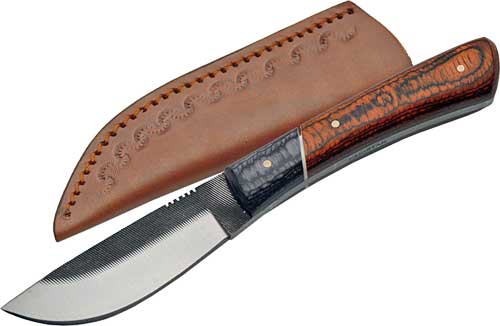 SZCO Sawmill 3.5" File-Made Skinner Fixed Blade Knife