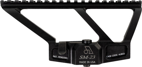 Arsenal SM-23 Black 7.625" Picatinny Rail Mount for AK-Pattern Rifles