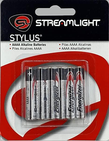Streamlight AAAA Battery 6-Pack for Stylus and Similar Lights