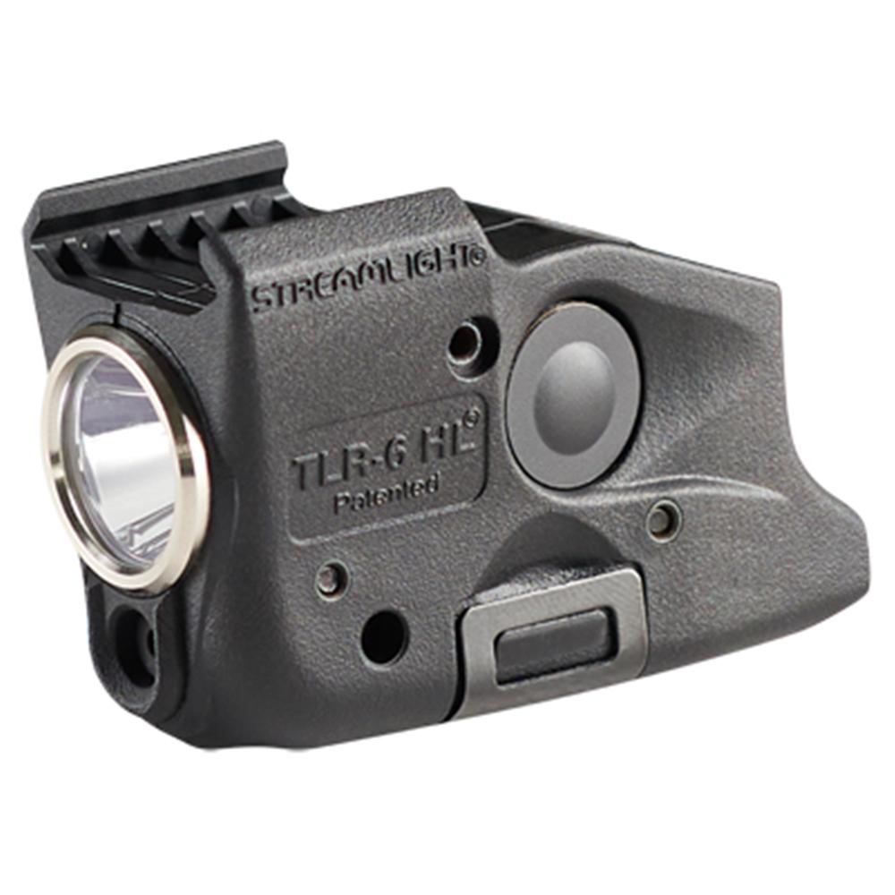 Streamlight TLR-6 HL Compact Weapon Light w/ Red Laser 300 Lumen Glock 43x/48 Black