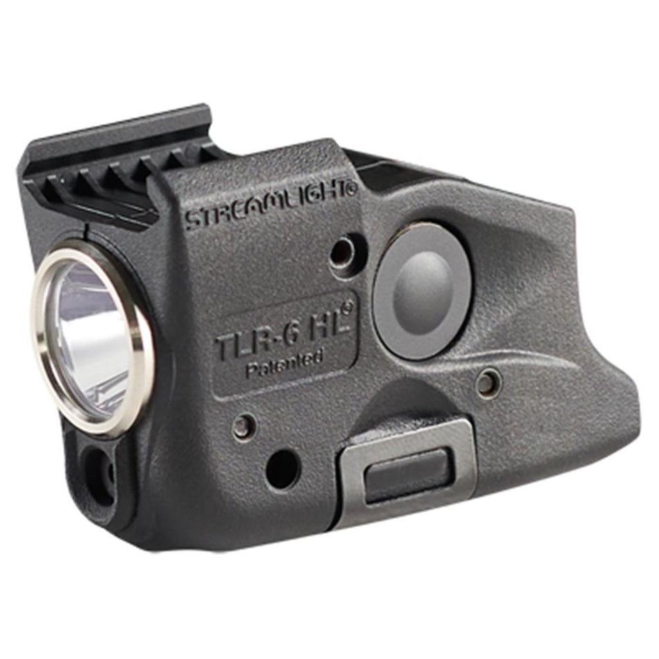 Streamlight TLR-6 HL Compact Weapon Light w/ Red Laser 300 Lumen Glock 43x/48 Black