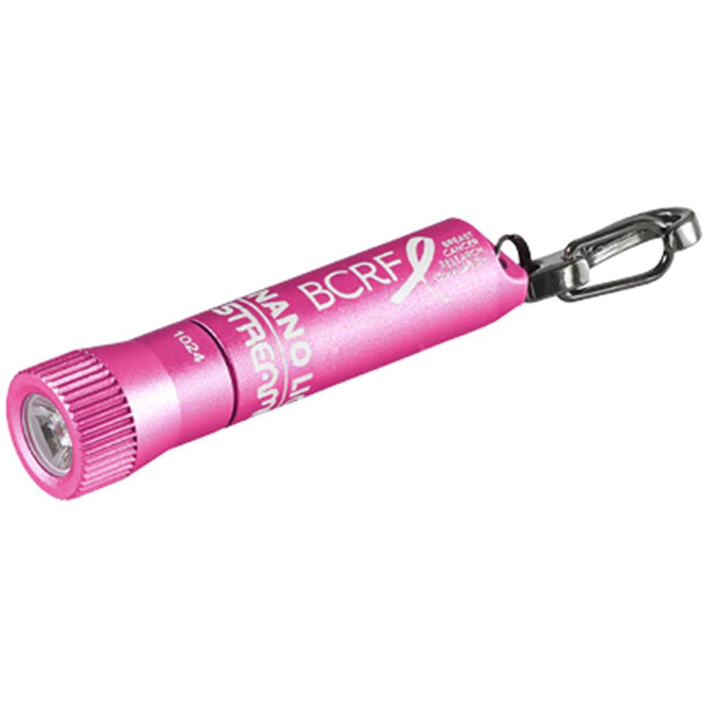 Streamlight BCRF Nano Light II Pink 20-Lumen Pocket Flashlight