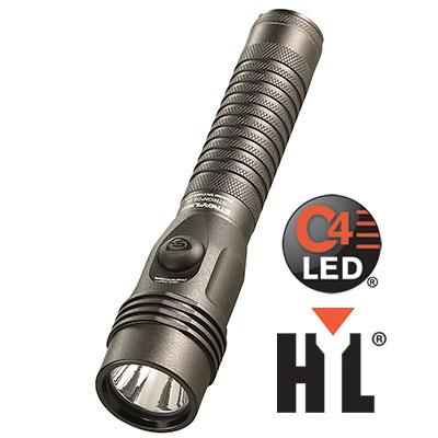 Streamlight Strion DS HL 700 Lumen Rechargeable LED Flashlight Black with Holder