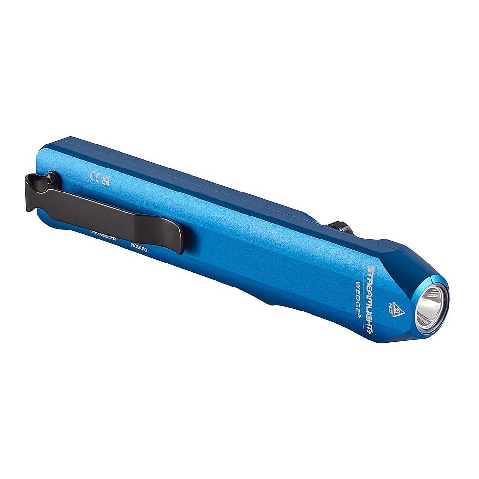 Streamlight Blue Wedge Slim EDC USB-C Flashlight 1000 Lumen THRO Mode