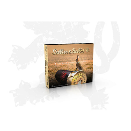 Sellier and Bellot 12 Gauge Shotgun Ammo SB Buck Shot Hunting 27 Pellets 2.75 in 1-1/4 oz #4 Buck