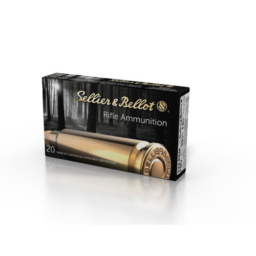 Sellier and Bellot 5.56x45mm NATO Rifle 55 grain Full Metal Jacket ammunition