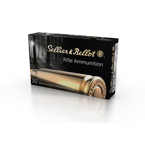 Sellier and Bellot 6.5x55mm Swedish Rifle 131 grain Soft Point ammunition