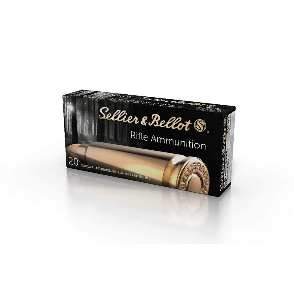 Sellier and Bellot 6.8 Remington SPC Match 115 grain Hollow Point Boat Tail ammunition