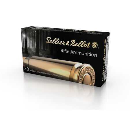 Sellier and Bellot 7.62x54mmR Rifle 174 grain Hollow Point Boat Tail ammunition