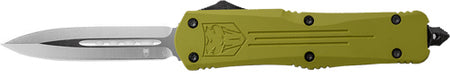 CobraTec FS3 OTF OD Green 3" D2 Steel Dagger Blade Knife