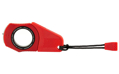 SOG Rapid Rescue Seat Belt Cutter and Glass Breaker Compact Tool, Rescue Red
