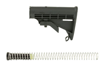 Spike's Tactical AR-15 M4 Stock Kit with ST-T2 Heavy Buffer and 6-Position Tube, Black