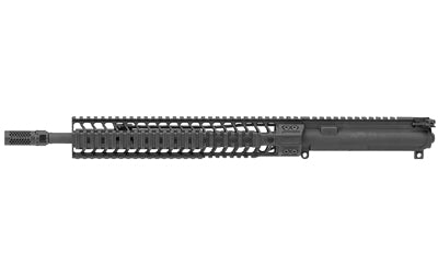 Spike's Tactical AR Complete Upper, 223 Remington/556NATO, 14.5" Mid-Length Barrel with Pinned Brake for 16" OAL, Flat Top Receiver, 12" CRR Quad Rail