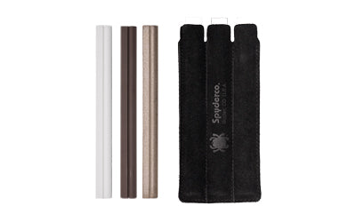 Spyderco ProFile 3-Piece Sharpening Stone Set, 8", CBN and Alumina Ceramic Construction, Pouch 701MFCBN