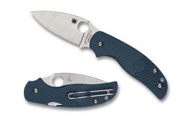 Spyderco Sage 5 Lightweight C123PCBL 3" CPM SPY27 Drop Point Folding Knife Blue FRN Compression Lock
