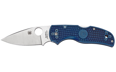 Spyderco Native 5 Folding Knife Lightweight Dark Blue Handle, 2.95" Blade C41PDBL5