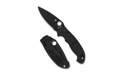 Spyderco Manix 2 XL Salt C95GMCBKP2 3.85" CPM MagnaCut Drop Point Folding Knife DLC Black G-10 Ball Bearing Lock
