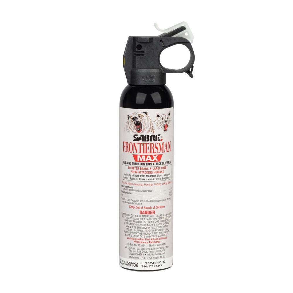 Sabre Frontiersman MAX Bear and Big Cat Spray 9.2 oz EPA Approved