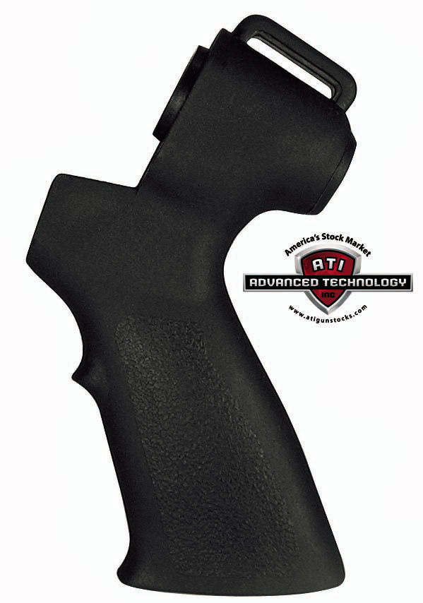 Advanced Technology Shotforce Rear Pistol Grip Kit Most 12 Ga. Pumps Black Synthetic