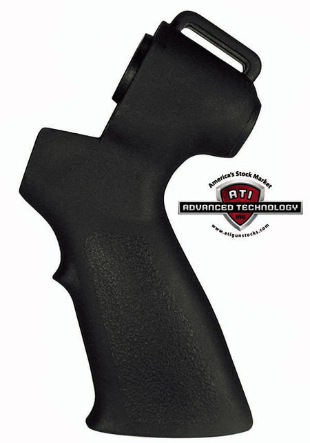 Advanced Technology Shotforce Rear Pistol Grip Kit Most 12 Ga. Pumps Black Synthetic
