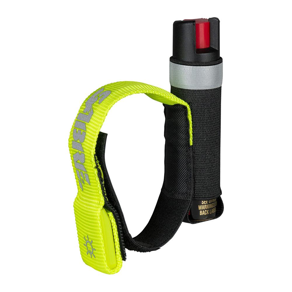 Sabre Pepper Gel for Runners with LED Reflective Adjustable Hand Strap