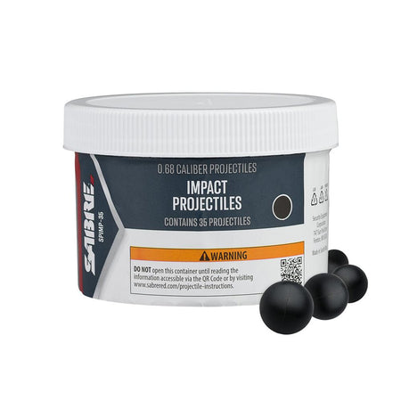 Sabre Impact Projectile Refill 0.68 Caliber 35-Pack
