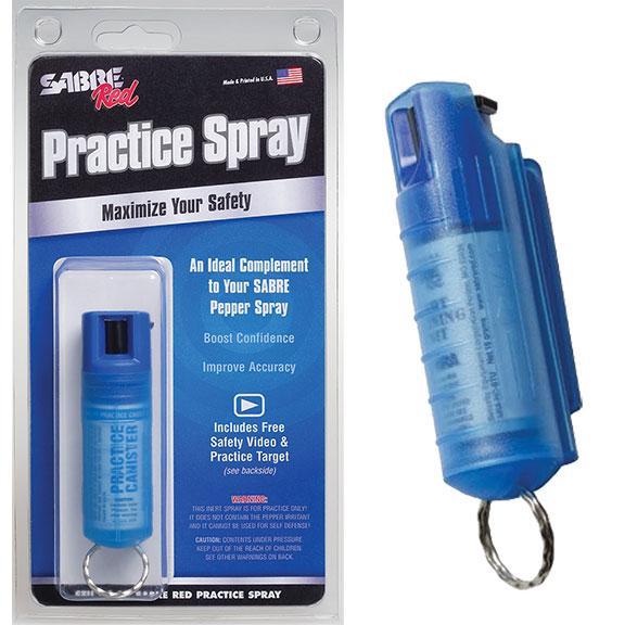 Sabre Red Hard Case Inert Practice Canister Spray