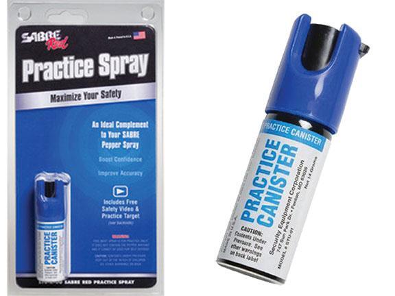 Sabre Red Practice Inert Spray for Self-Defense Training