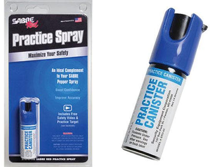 Sabre Red Practice Inert Spray for Self-Defense Training