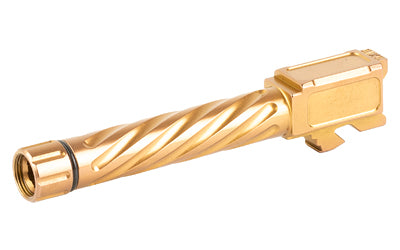 Shadow Systems 4.5" Spiral Fluted Threaded Barrel, 9MM, MR920/XR920/MR918, Titanium Carbo-Nitride Bronze SG9C-02-03TSPL-BRZ