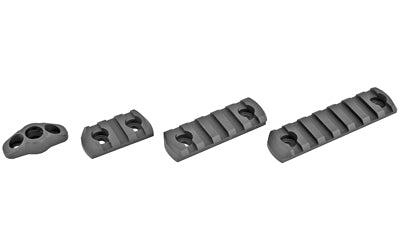 San Tan Tactical M-LOK Rail Accessory Kit, 3/5/7-Slot Sections and QD Swivel Mount, Black