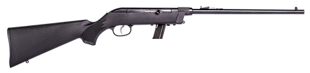 Savage Arms 40207 64 Takedown Full Size 22 LR 10+1 16.50" Black Satin Sporter Barrel, Satin Black Drilled & Tapped Carbon Steel Receiver, Matte Black Fixed Synthetic Stock, Right Hand