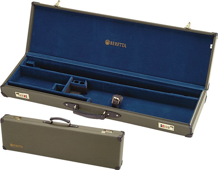 Beretta Canvas Leather Shotgun Luggage Case O/U Loden