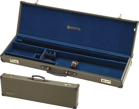 Beretta Canvas Leather Shotgun Luggage Case O/U Loden