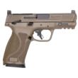 S&W M&P10 2.0 Or Thumb Safety Limited Edition Backpacker Handgun 10mm Auto 15rd Magazines(2) 4" Barrel FDE