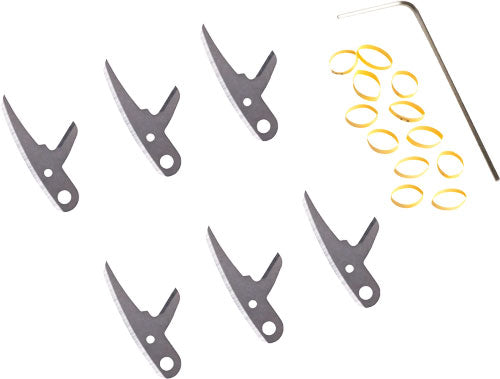 Swhacker 100gr Levi Morgan 2-Blade Curved Broadhead Replacement Blades
