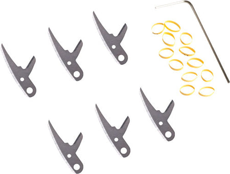 Swhacker 100gr Levi Morgan 2-Blade Curved Broadhead Replacement Blades